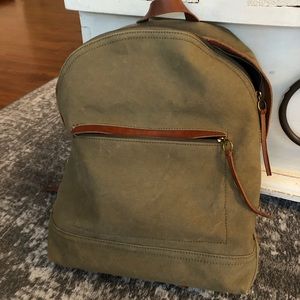 Madewell canvas backpack